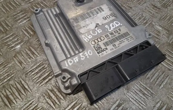 Audi A6 S6 C6 4F Engine control unit/module 03G906016BF 1039S07901 0281011850