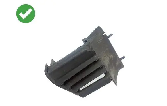 Mercedes-Benz CLS C219 Intercooler air guide/duct channel A2195050115 BBP149701