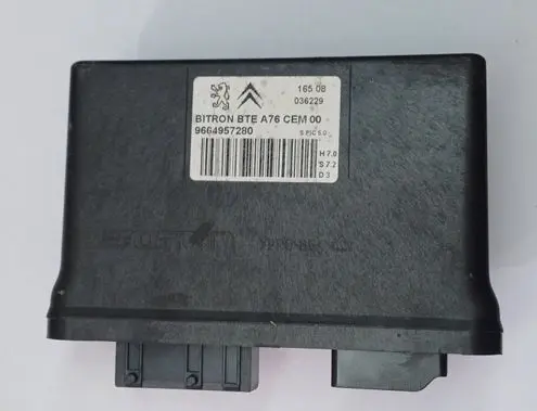 Peugeot 207 CC Convertible roof control unit 9664957280