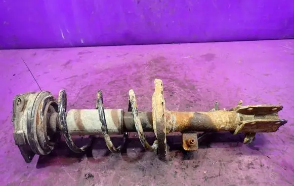 Nissan Micra Front shock absorber with coil spring 