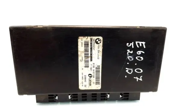 BMW 5 E60 E61 Comfort/convenience module 9157158 53256845 71941