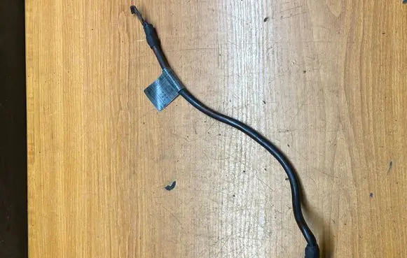 BMW 5 E60 E61 Negative earth cable (battery) EME38S 7795029 6117884