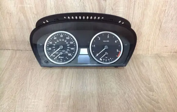 BMW 5 E60 E61 Speedometer (instrument cluster) 6952897 A2C53103634