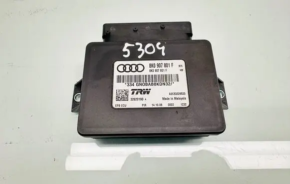 Audi A4 S4 B8 8K Hand brake control module 8K0907801E 8K0907801F 32620190A