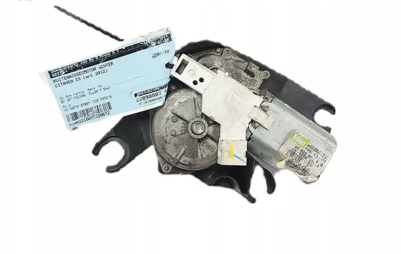 Citroen C3 Rear window wiper motor 9683382380