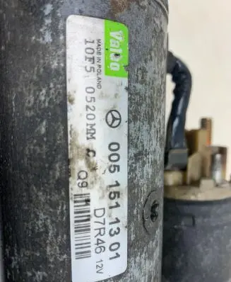 Mercedes-Benz E W211 Starter motor 0051511301