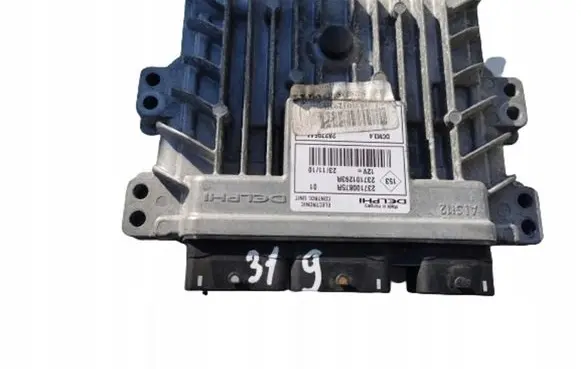 Renault Kangoo I Engine ECU kit and lock set 28279544