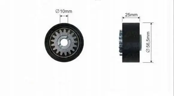 Renault Clio II Air conditioning tensioner 1175000Q1A