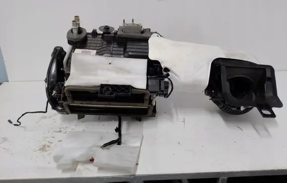 Interior heater climate box assembly