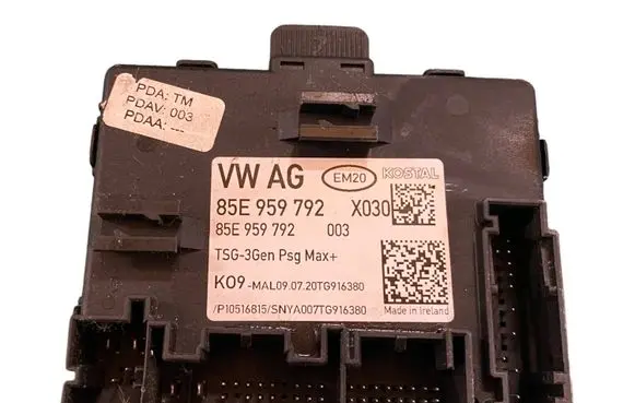 Audi Q4 Sportback e-tron Door control unit/module 85E959792