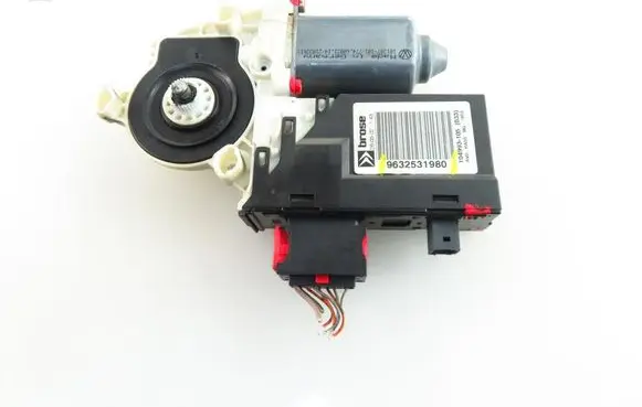 Citroen C5 Front door window regulator motor 9632531980