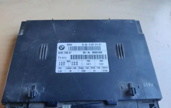 BMW 5 E60 E61 Seat control module 6135692731101