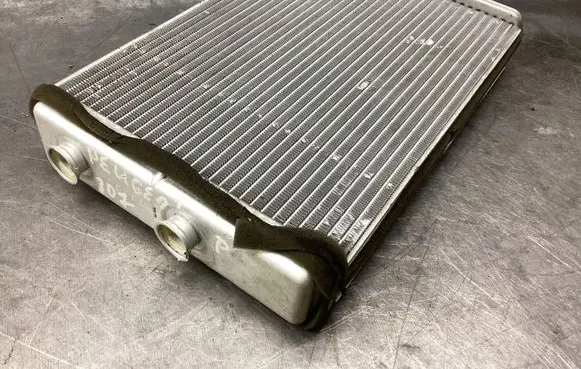 Heater blower radiator