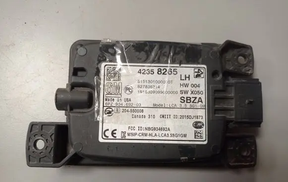 Buick Encore I Blind spot module 42358265 827836214 1N1630909900000