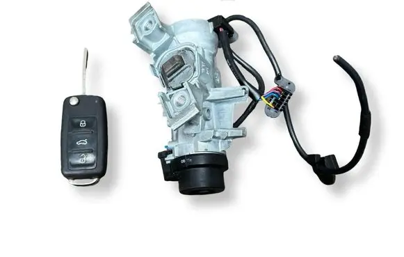 Skoda Octavia Mk2 (1Z) Ignition lock 3T0837202 1K0905841