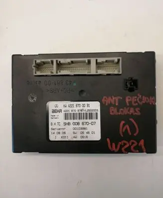 Mercedes-Benz S W221 Climate control unit A2218700091 A2218709787