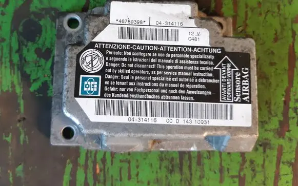 Fiat Marea Airbag control unit/module 04-314116