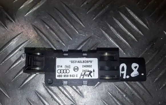 Audi A8 S8 D3 4E Airbag deployment crash/impact sensor 4B0959643C