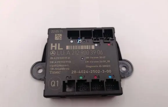 Mercedes-Benz E W212 Door control unit/module A2129003906 A2129029902 A2128208526