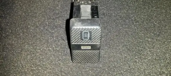Windscreen/window heater switch