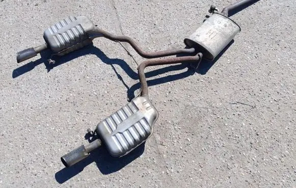 Seat Exeo (3R) Rear muffler/silencer tail pipe 