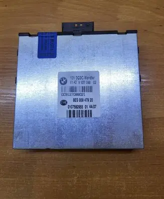 BMW 3 E92 E93 Voltage converter inverter 9127088 0107582955 8ES00947920