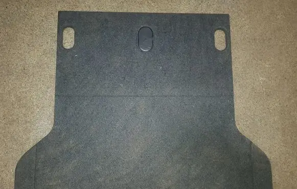 BMW 3 E46 Trunk/boot floor carpet liner 7061470 0472003