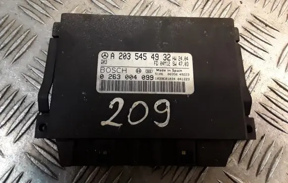 Mercedes-Benz CLK A209 C209 Parking PDC control unit/module 2035454932 A2035454932