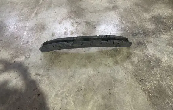 Front bumper foam support bar