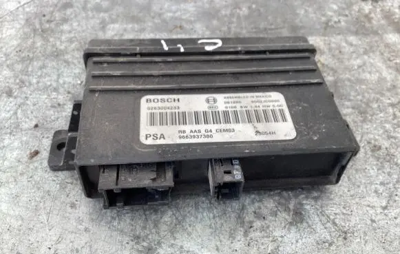 Citroen C4 Grand Picasso Engine control unit/module 9663937380 6002JC0000 0263004233