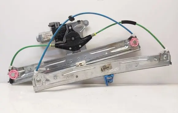 Citroen C3 Picasso Front door window regulator with motor 9672191480