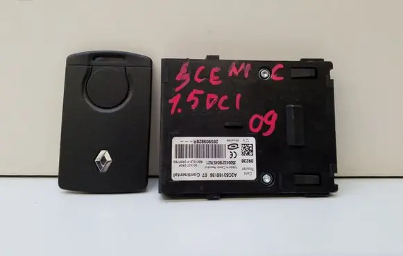 Renault Scenic III - Grand scenic III Ignition key card reader 285909828R A2C53185186 3500432193457621