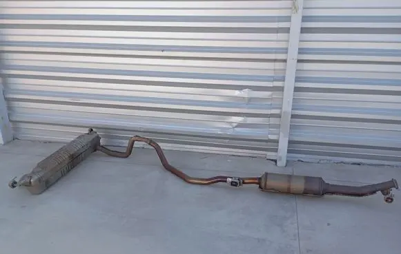 Opel Astra L Muffler/silencer PSA3531