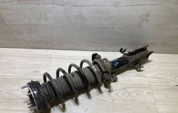 Ford Fiesta Front shock absorber with coil spring h1bc18k001ac