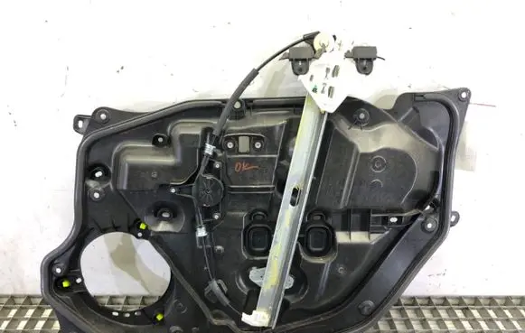 Front door window regulator with motor
