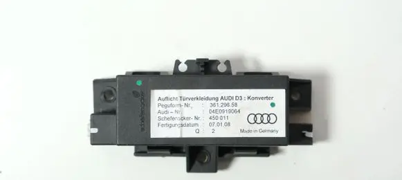 Audi A8 S8 D3 4E Door control unit/module 04E0919064