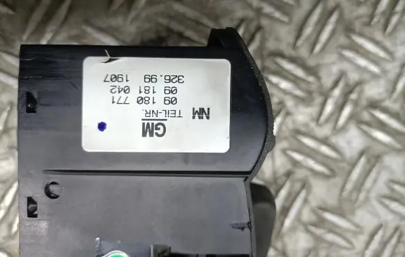 Opel Zafira A Light switch 09180771