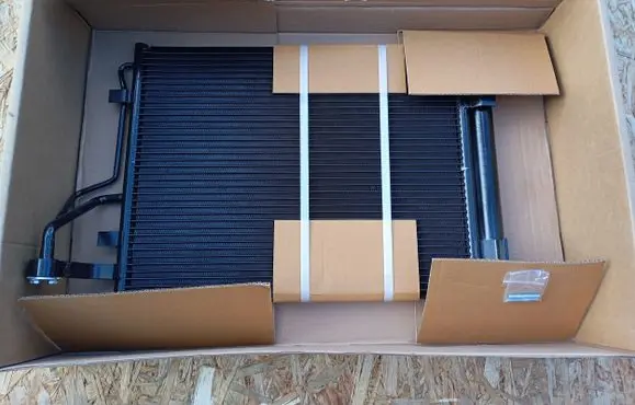 Hyundai i30 A/C cooling radiator (condenser) THERMOTEC KTT110141