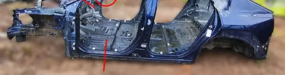 Toyota bZ4X Front quarter panel