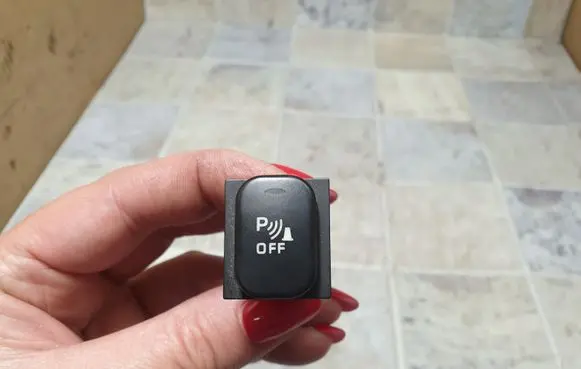 Peugeot 607 Parking (PDC) sensor switch 96512126XT