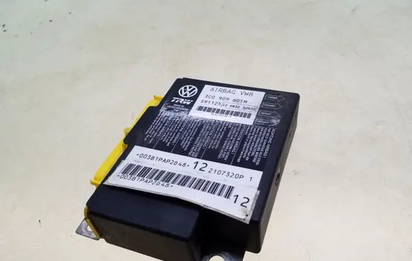 Volkswagen PASSAT B6 Airbag control unit/module 3C0909605M