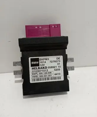 BMW 5 F10 F11 Fuel injection pump control unit/module 0103071013 7276073