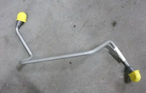 Citroen C3 Turbo turbocharger oiling pipe/hose 9651785280C