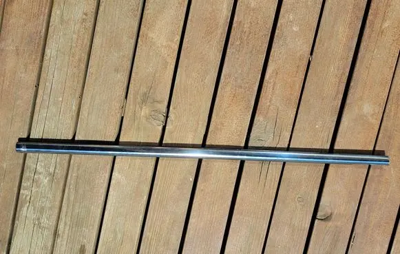 Citroen C4 II Front door glass trim molding 9830618780