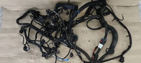 Engine installation wiring loom