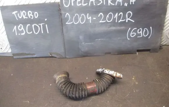 Opel Astra H EGR valve line/pipe/hose