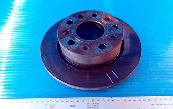 Audi A3 S3 8P Rear brake disc