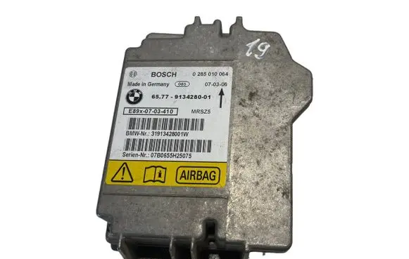 BMW 1 E81 E87 Airbag control unit/module 9134280 31913428001W 0285010064