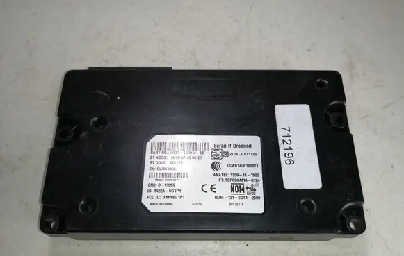 Ford Mustang VI Bluetooth control unit module FR3T14D212SB