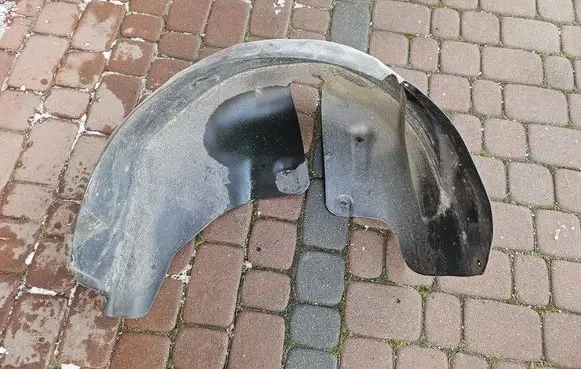 Opel Corsa E Rear arch fender liner splash guards 13187362